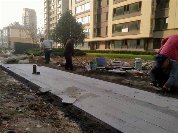 石材铺装施工
