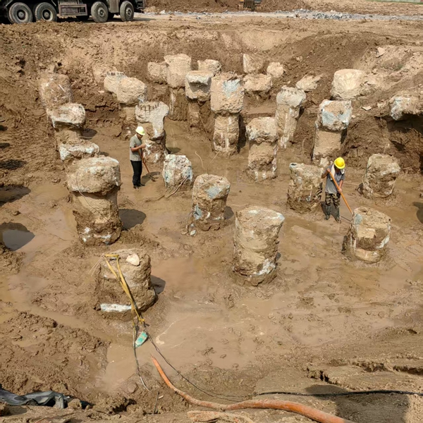 破桩头桩基施工